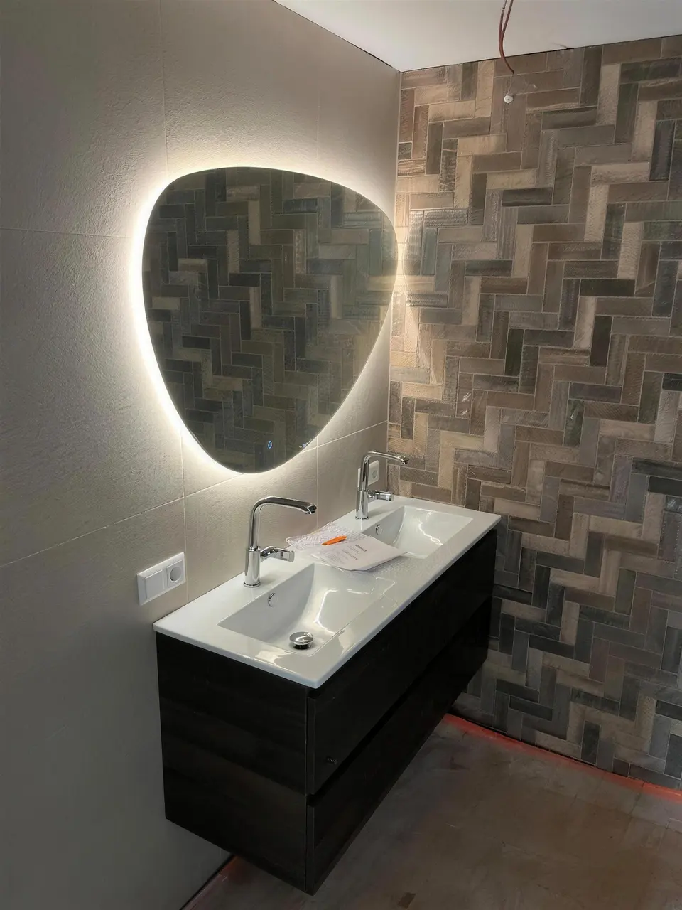 Afmontage van een luxe badkamer, Amsterdam
