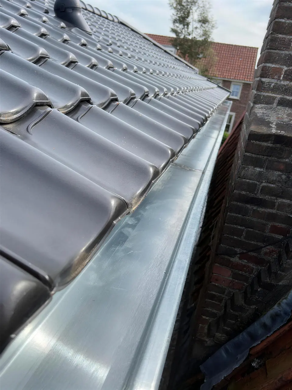 Complete woning nieuwe zinken dakgoten, Purmerend